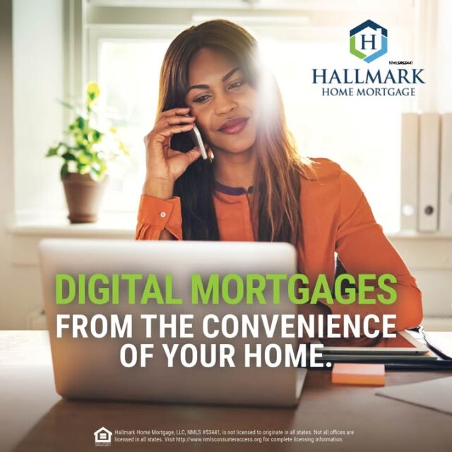 We can leverage technology to get you through the process. Apply online today  https://www.hallmarkhomemortgage.com/ #HHM #YourCommunityLender #HallmarkHomeMortgage #eHome #hhmtv